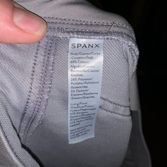 Spanx shapewear light gray XL travelcore pull on leggings - Picture 3 of 4